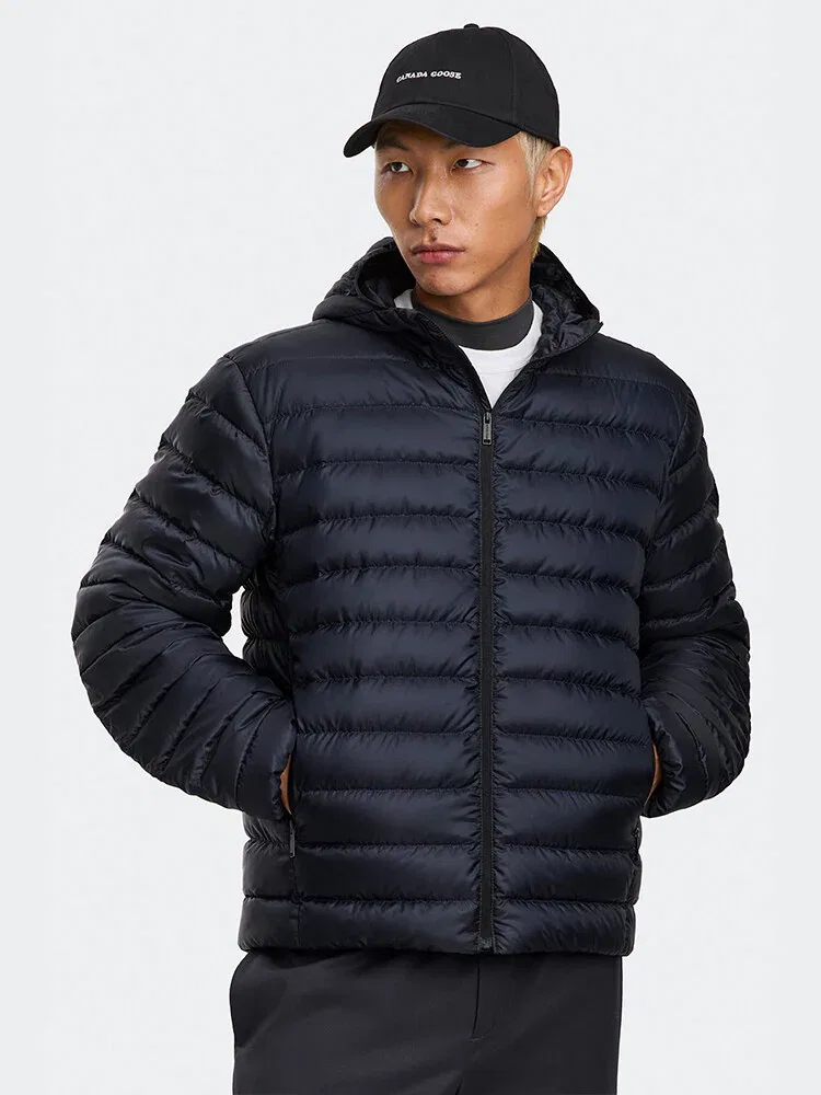 Пуховик с капюшоном Stratus Hoody CANADA GOOSE, Dark Gray