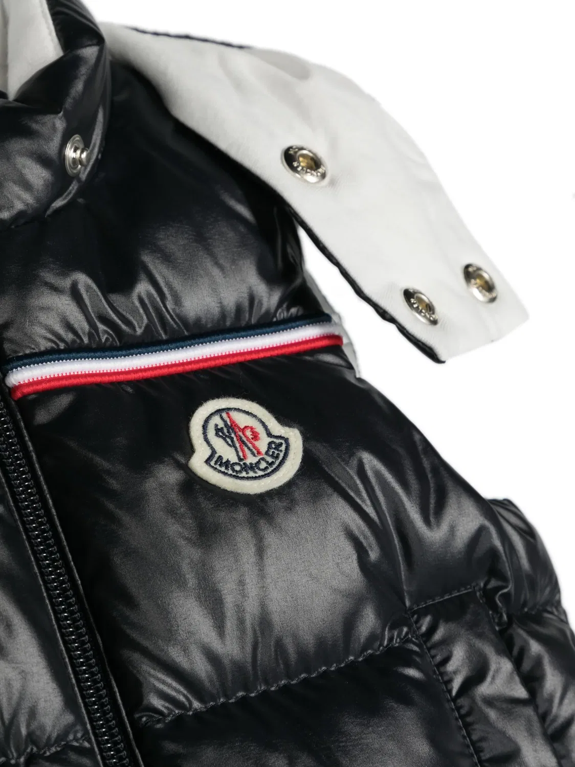 Пуховик С Логотипом Для Мальчиков Moncler, синий — фото 2