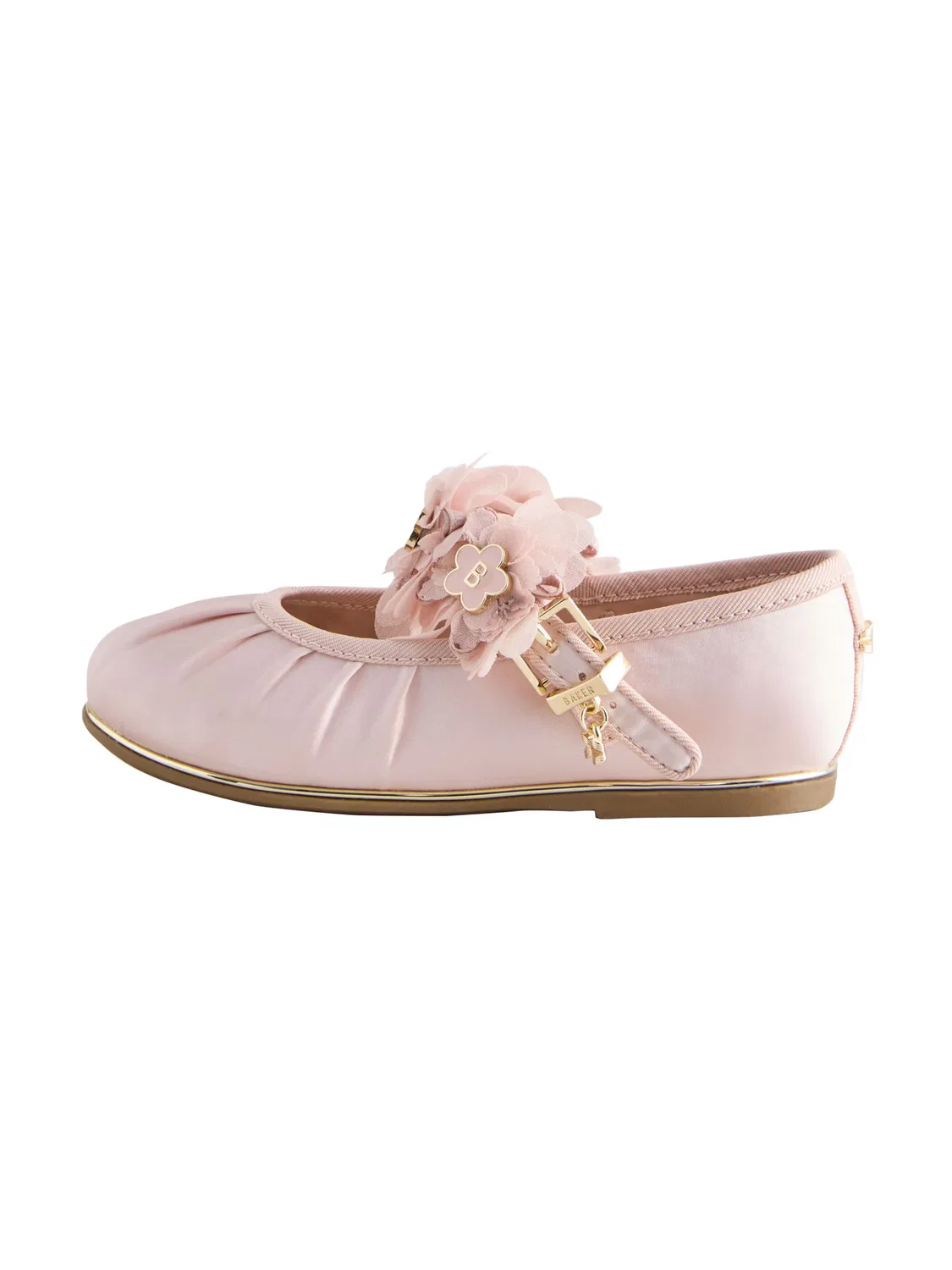 Балетки Baker by Ted Baker в розовом цвете