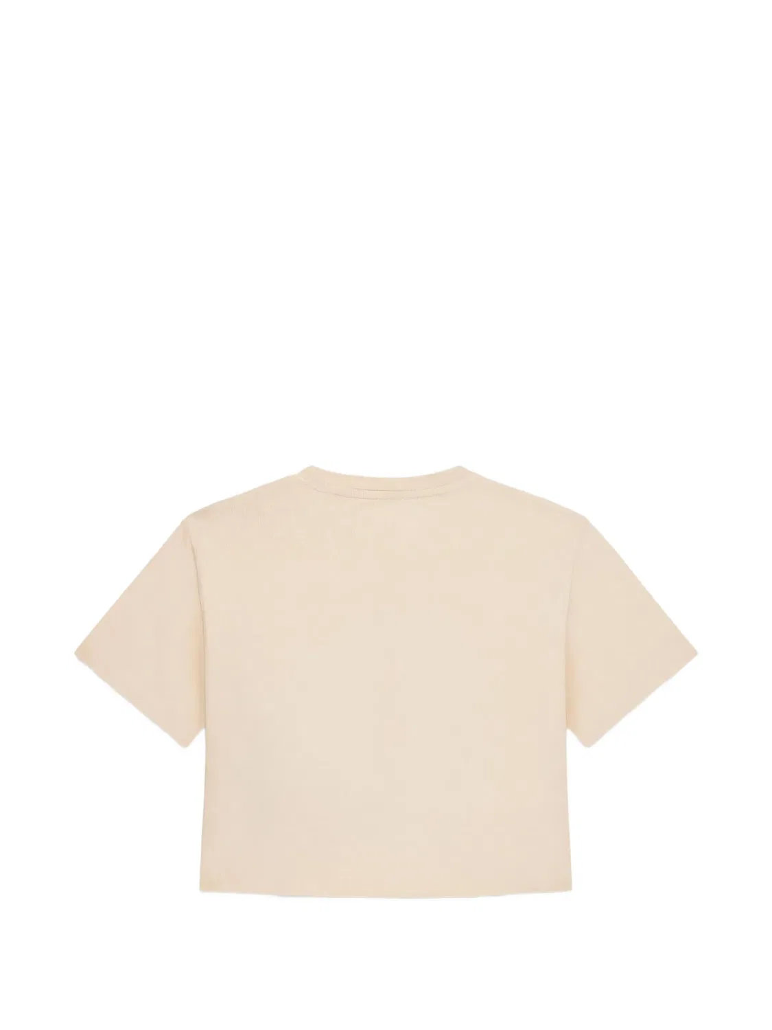 Футболка, украшенная стразами Guess Kids, нейтральные цвета — фото 2