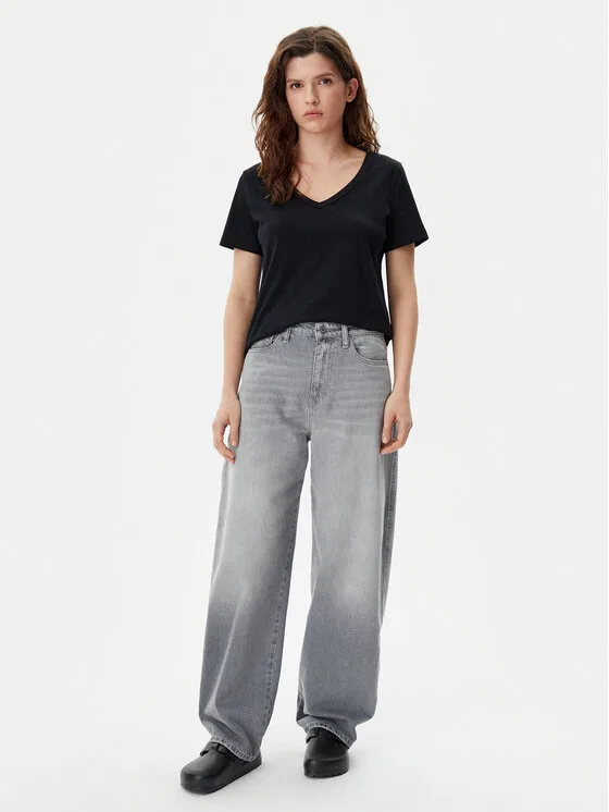 Футболка regular fit Gap, черный — фото 2