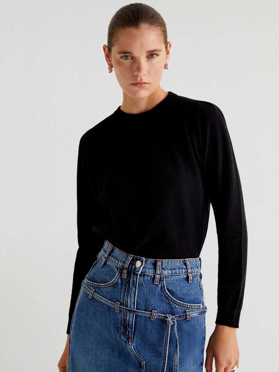 

Базовый свитер Scalpers Sweater Joy, черный