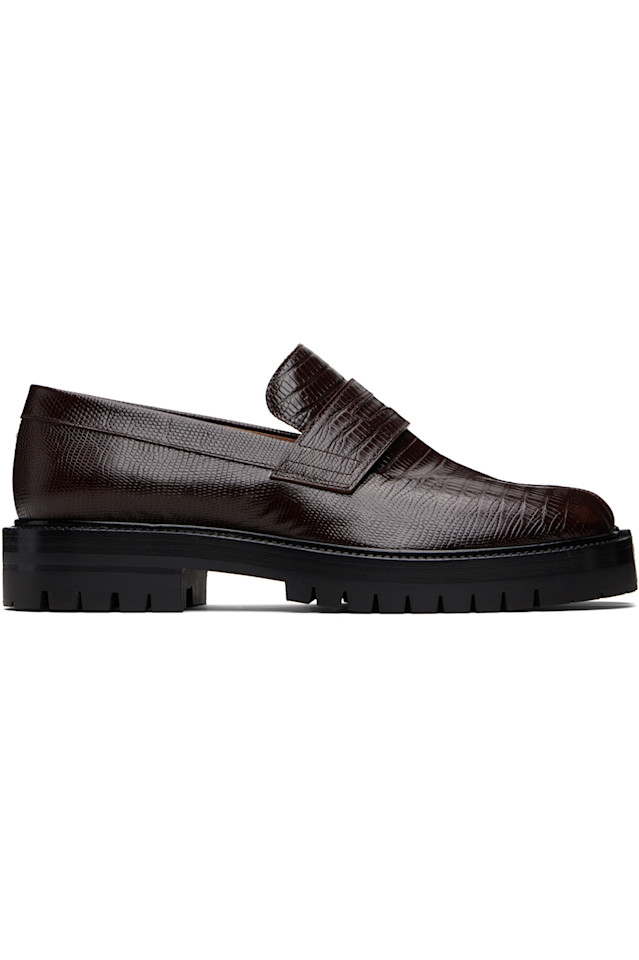 

Maison Margiela Коричневые лоферы округа Таби