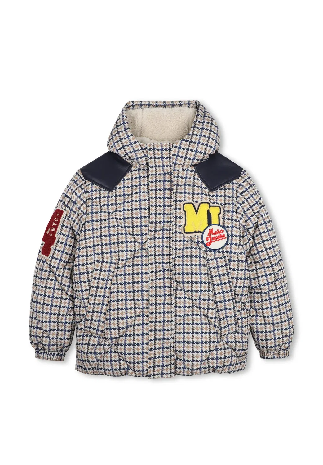 Doudoune à capuche - зимняя куртка Marc Jacobs Kids, Lime Stone