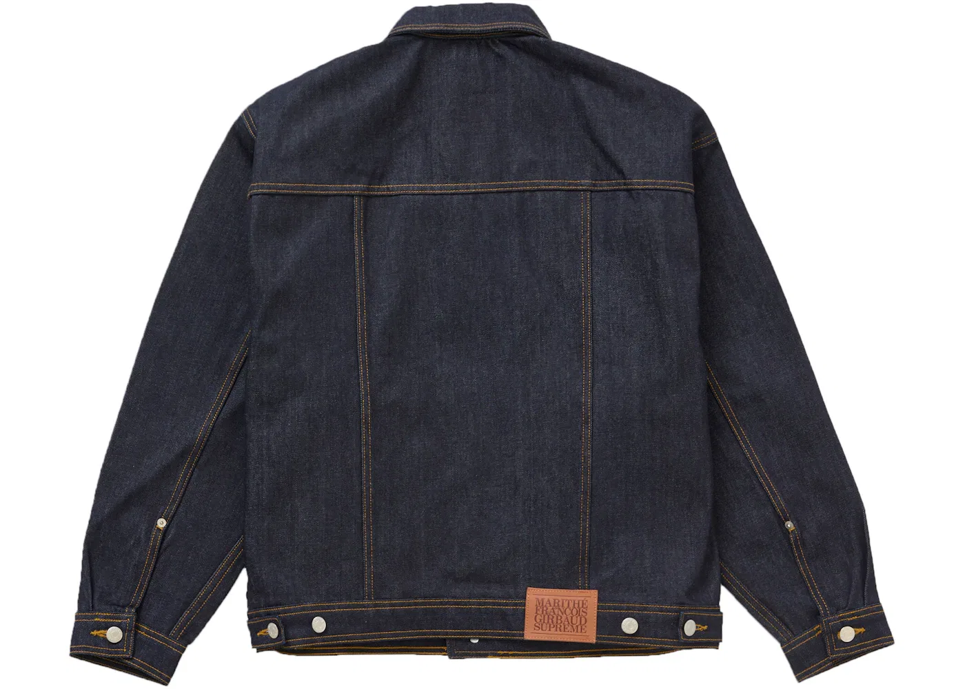Мужская джинсовая куртка с боковыми швами X-Seam Supreme, Dark Indigo — фото 3