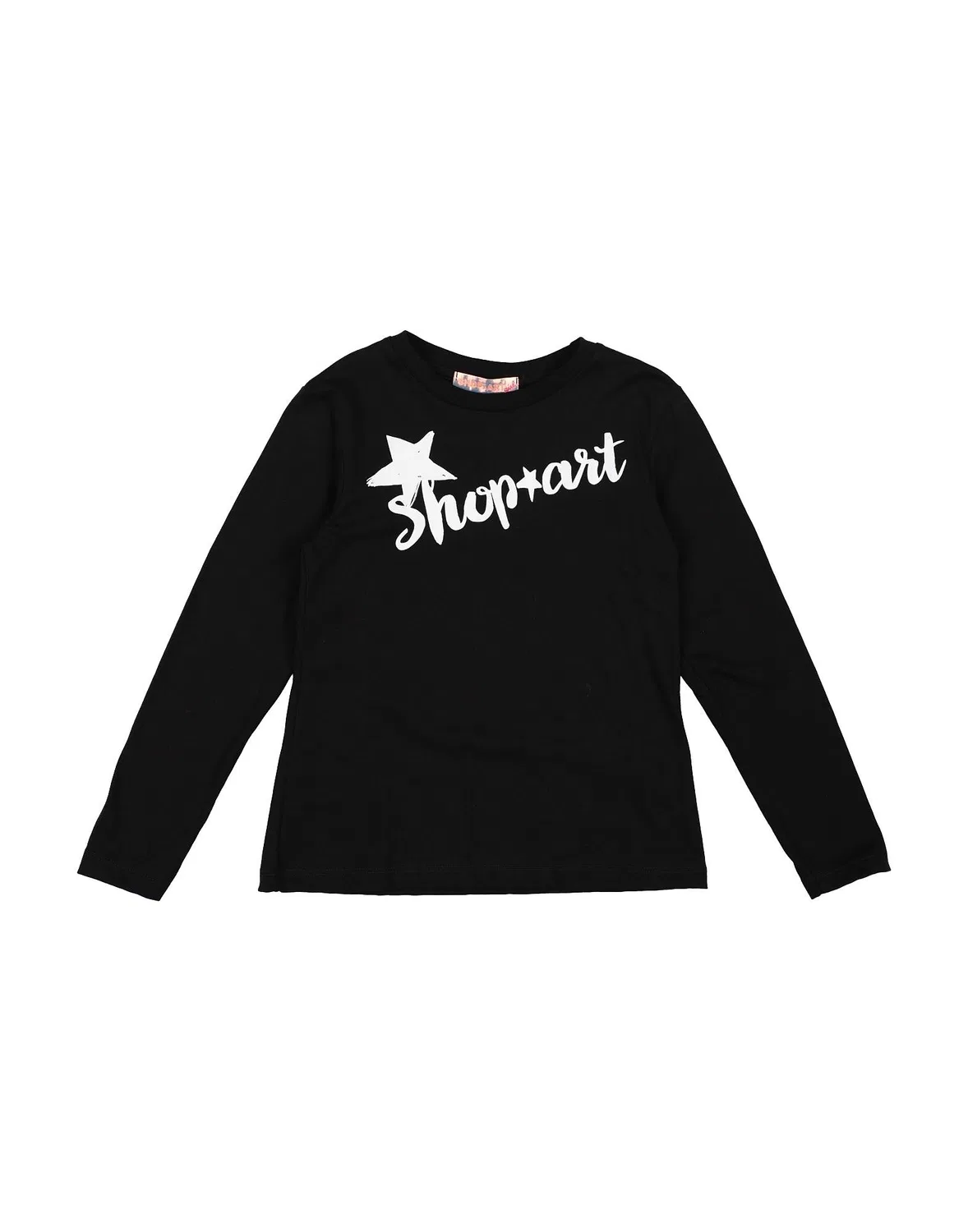 Детская футболка с принтом Shopart, черный