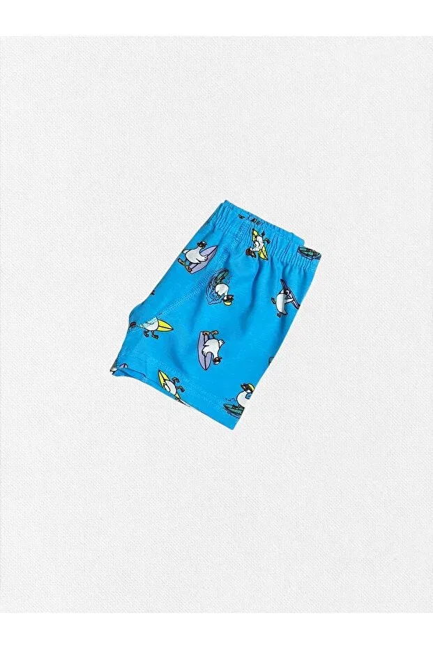 Детское белье для мальчиков хлопковое Surfer Duck Fil Kids, Blue — фото 4
