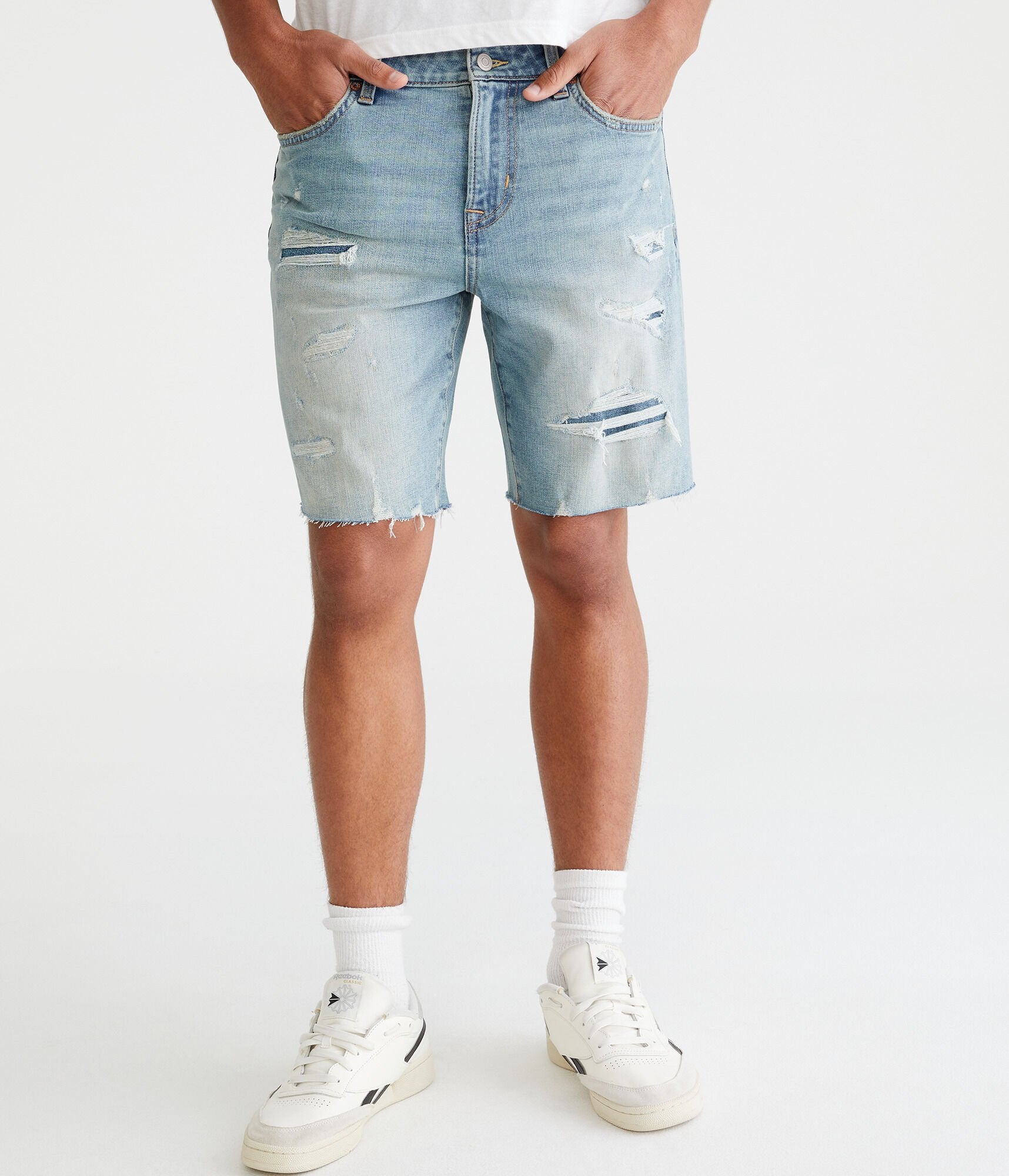 

Aeropostale Премиум джинсовые шорты Air 9", цвет light wash