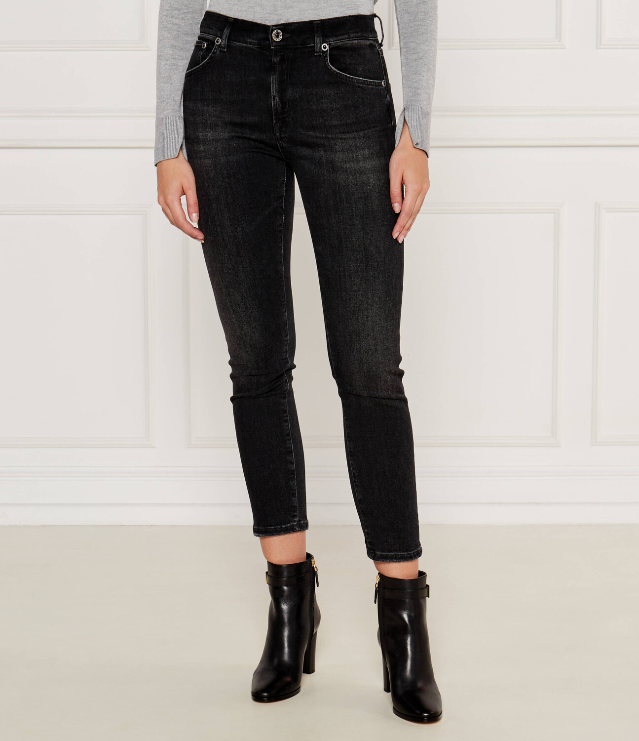 

Джинсы DONDUP - made in Italy DAILA Skinny fit, черный