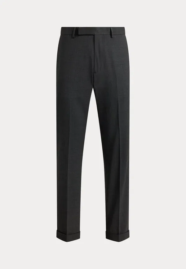 Брюки из шерстяной смеси, высокий стрейч Polo Ralph Lauren Charcoal — фото 4