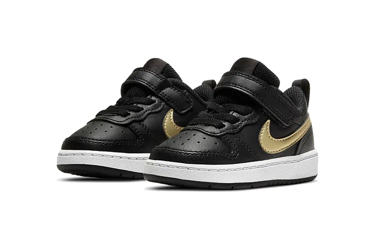 Детские кроссовки для малышей с кожаным верхом Nike Court Borough Low 2 — фото 3
