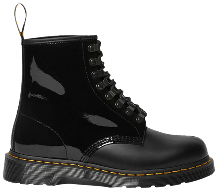 

Кроссовки Dr. Martens Pleasures x 1460 Smooth Patent Lamper 'Black', черный