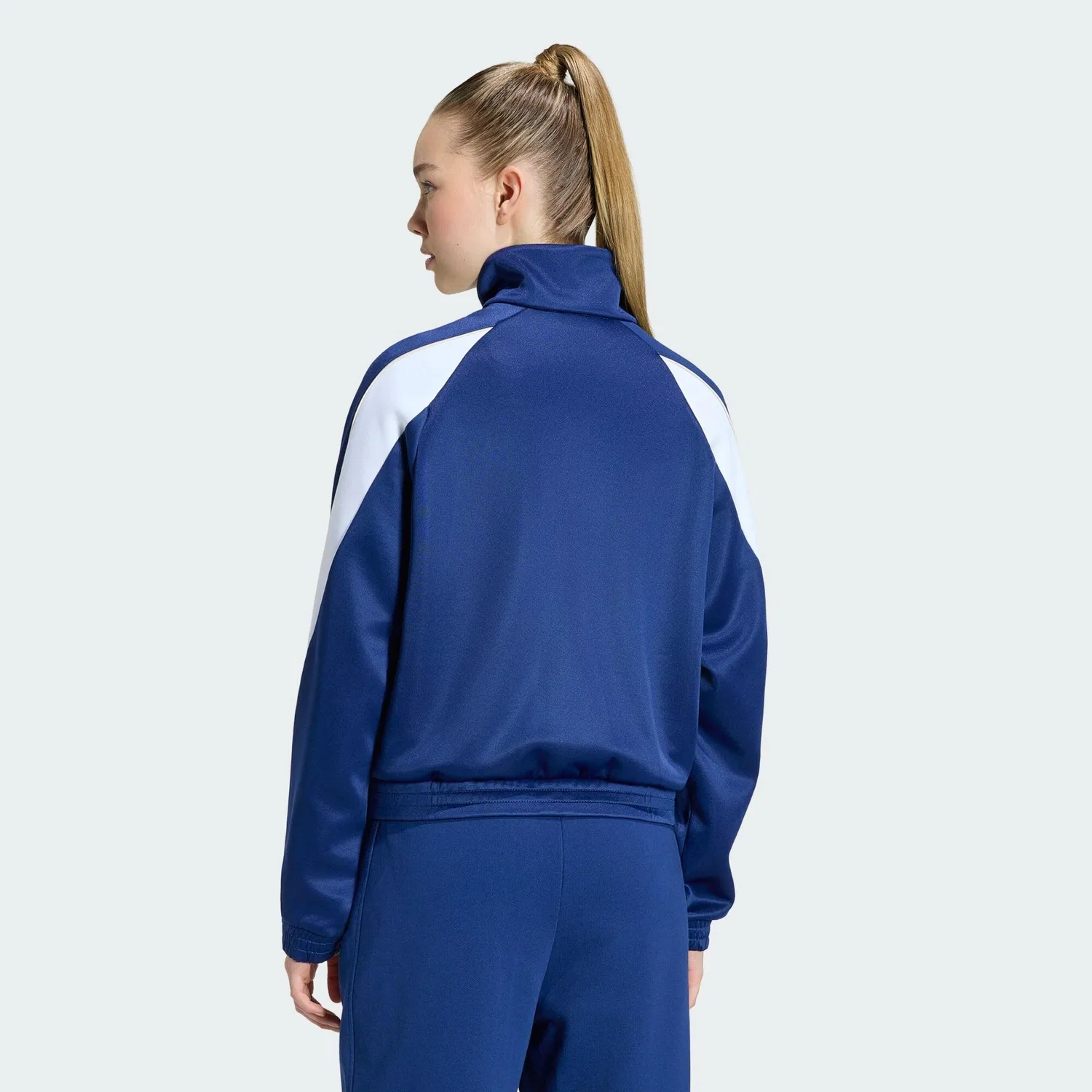 Мужская спортивная куртка свободного кроя Stadium Adidas, Darkblau — фото 3