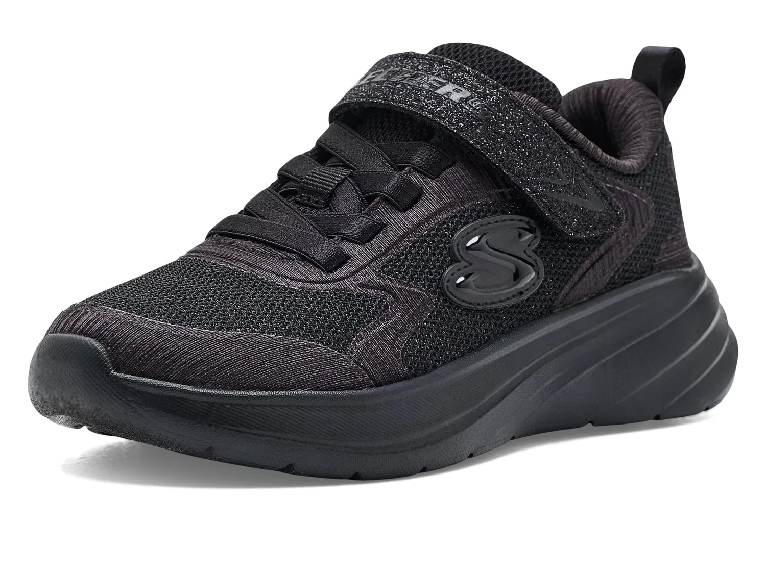 Кроссовки Wave 92 303557L (для маленьких и больших детей) Skechers Kids, Black/Black
