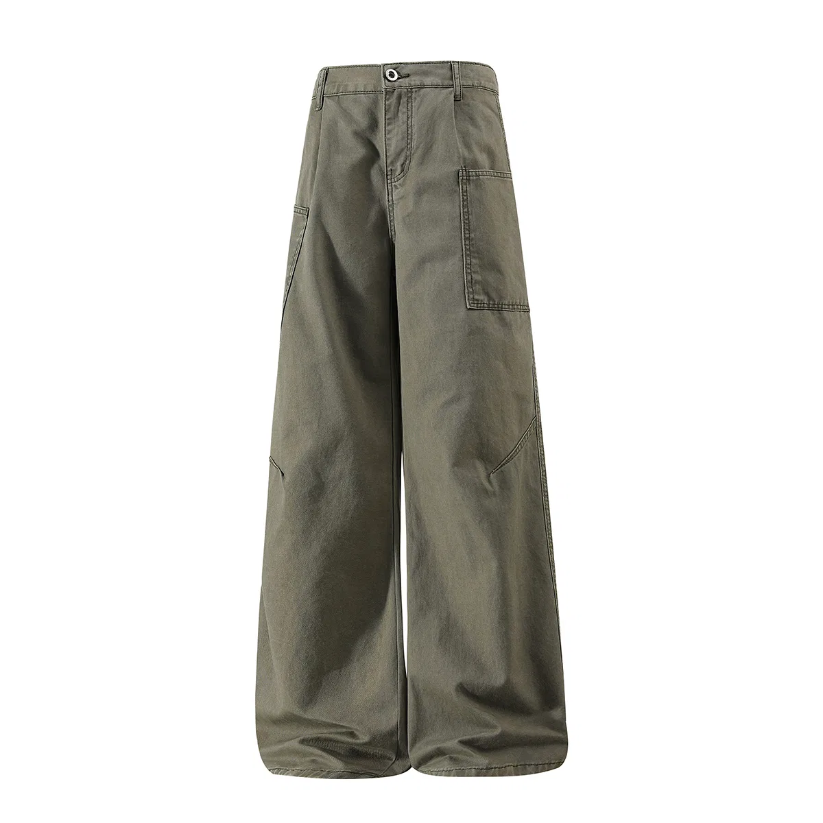 Детские джинсы карго с длинным рукавом GWAF, Green