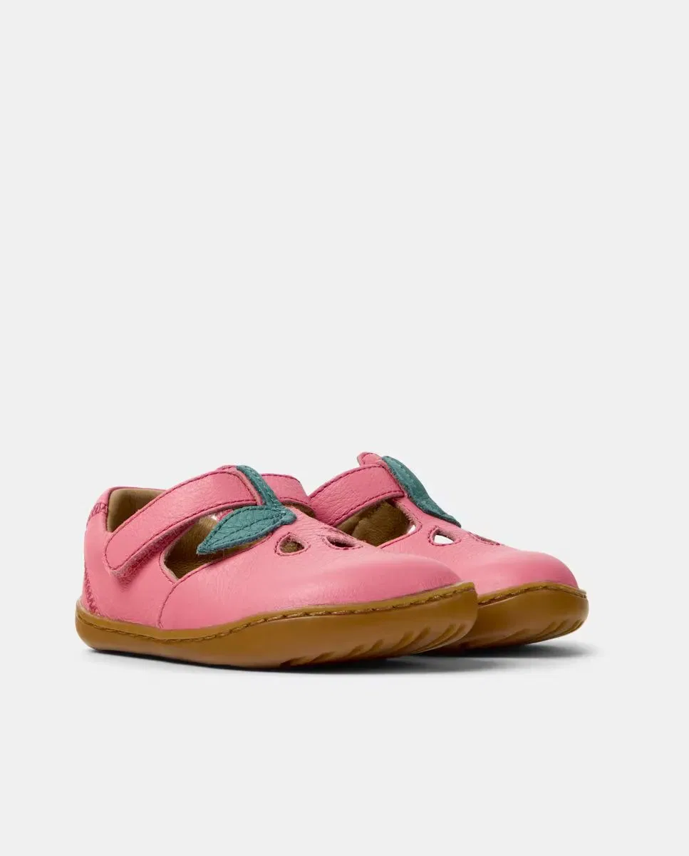 Балетки детские Camper TWINS, асимметричный дизайн, Rosa — фото 2