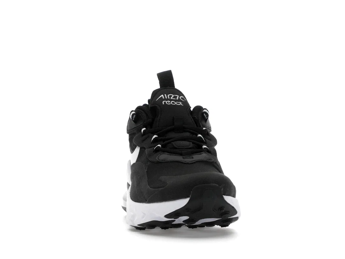 Детские кроссовки Lifestyle Nike Air Max 270 React, Black/Black/White — фото 2