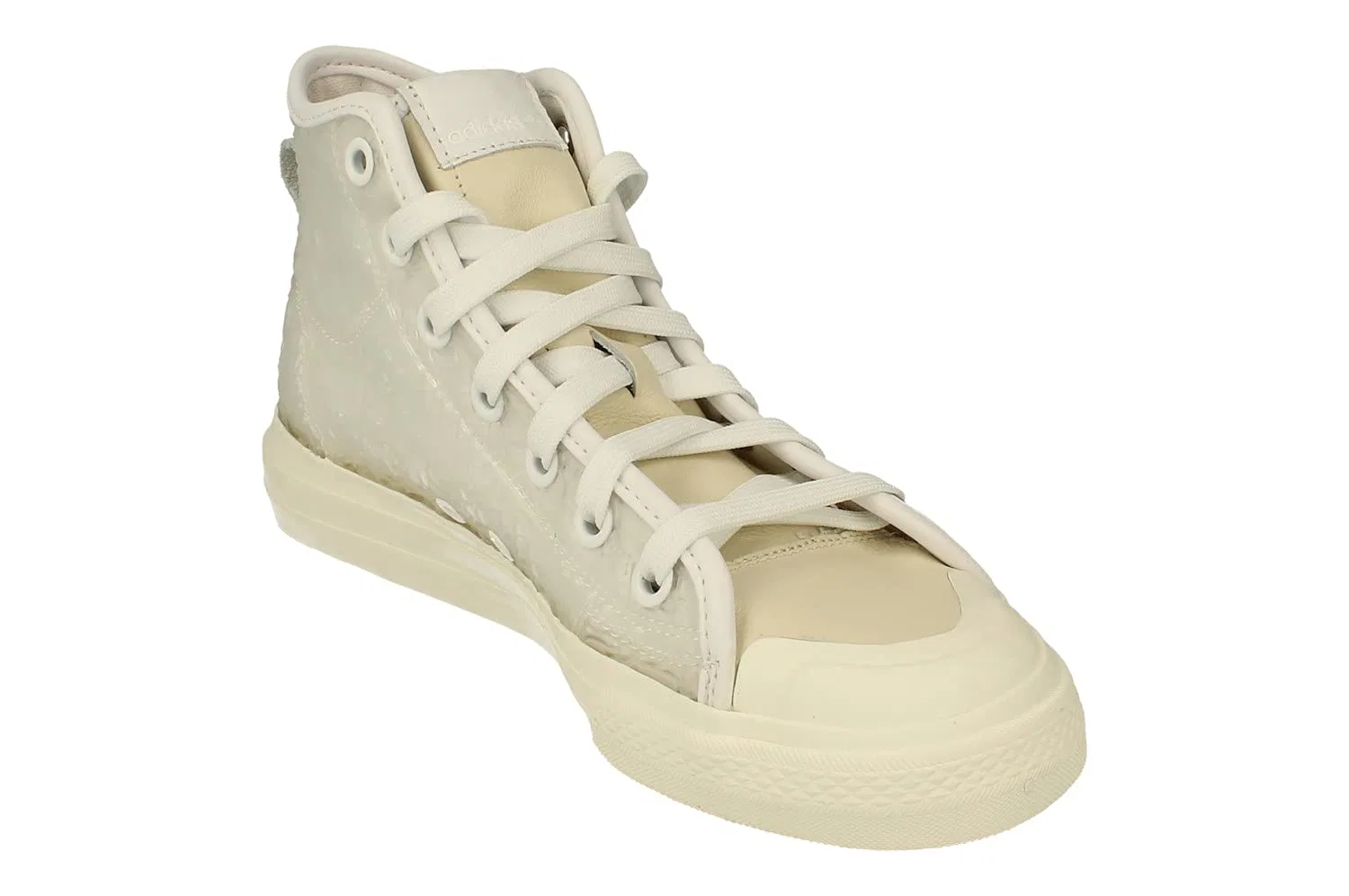 Детские кроссовки для мальчиков с высокой посадкой Ef1885 Adidas, White — фото 4