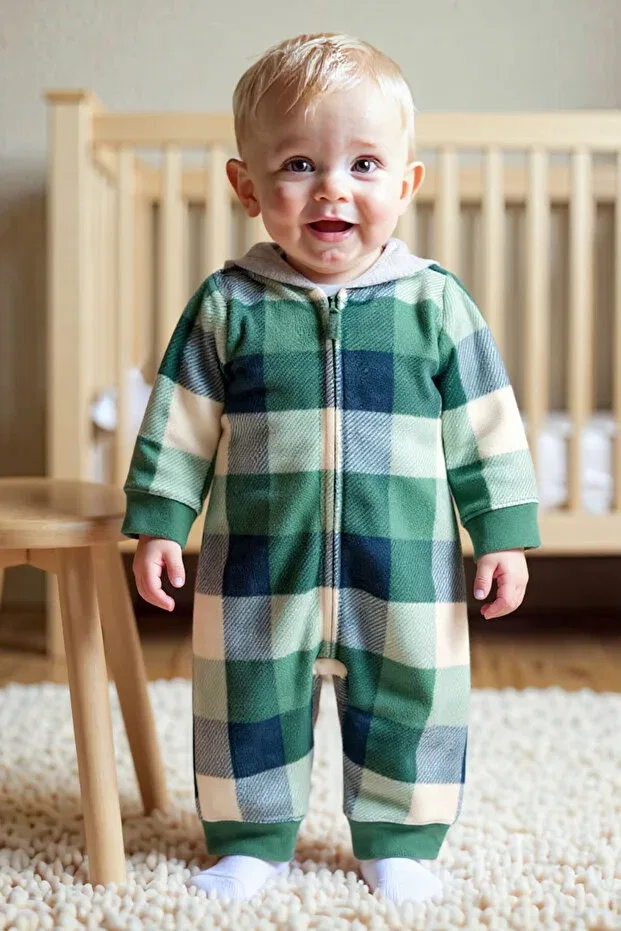 Детский комбинезон для мальчиков с капюшоном Carter'S, Navy Blue