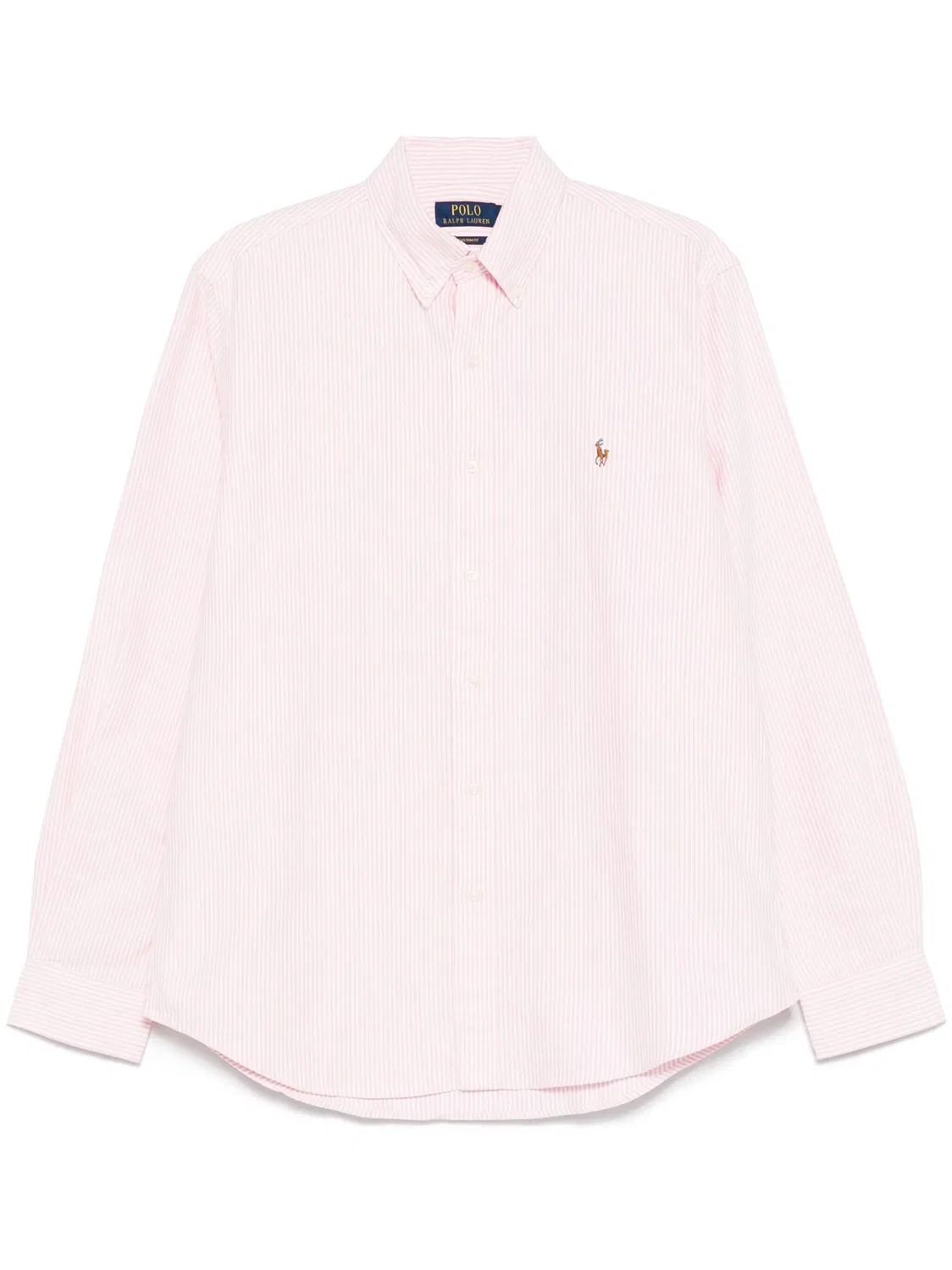 Polo Ralph Lauren Рубашка в полоску светло-розовая