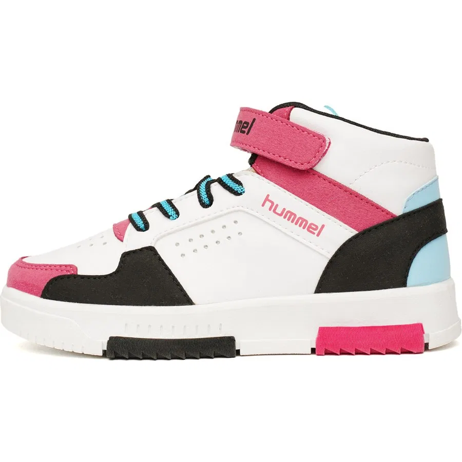 Кроссовки детские с высокой посадкой Courfu Jr. Hummel, Белый