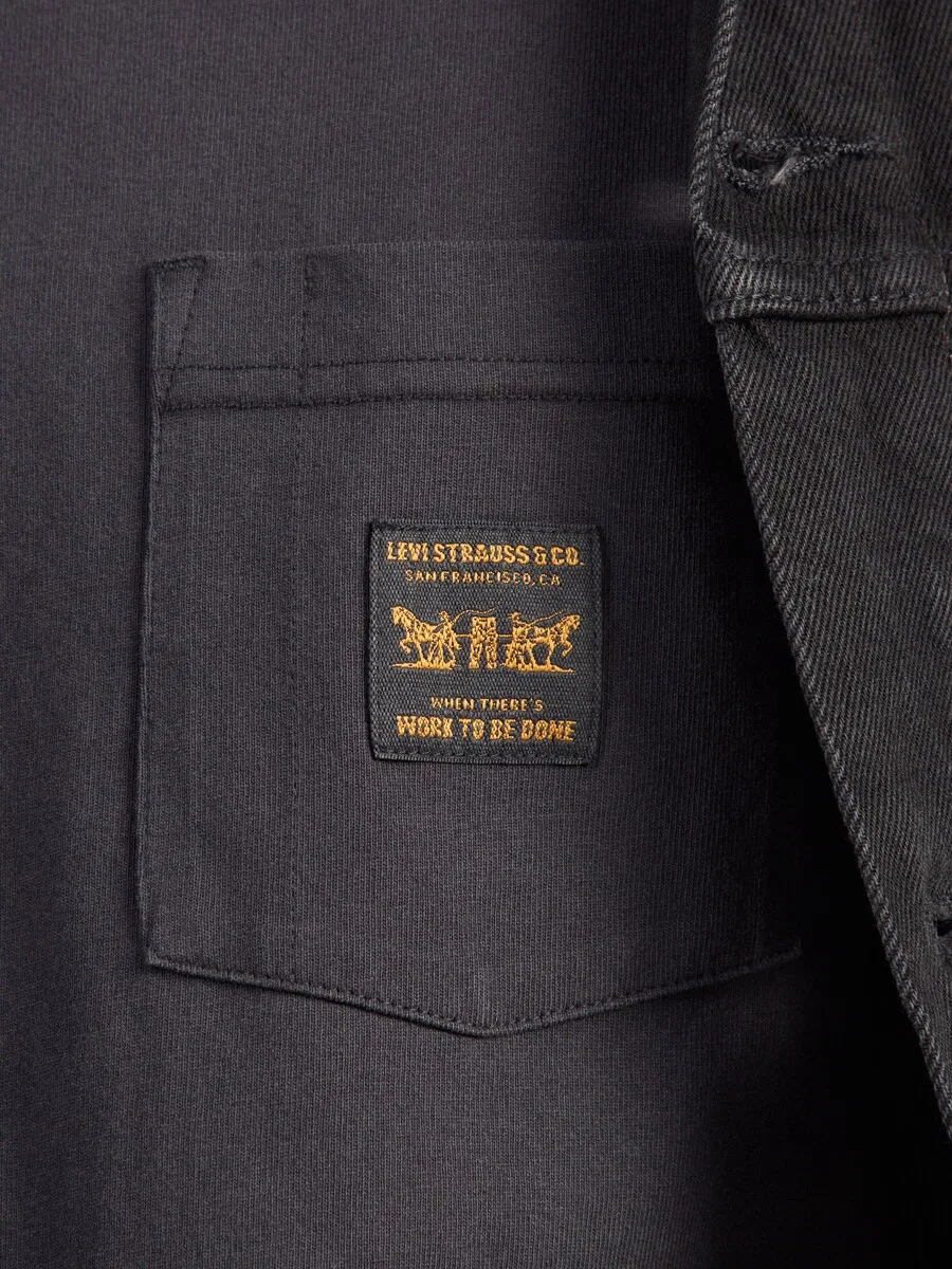 Футболка LEVI'S WORKWEAR черного цвета — фото 3