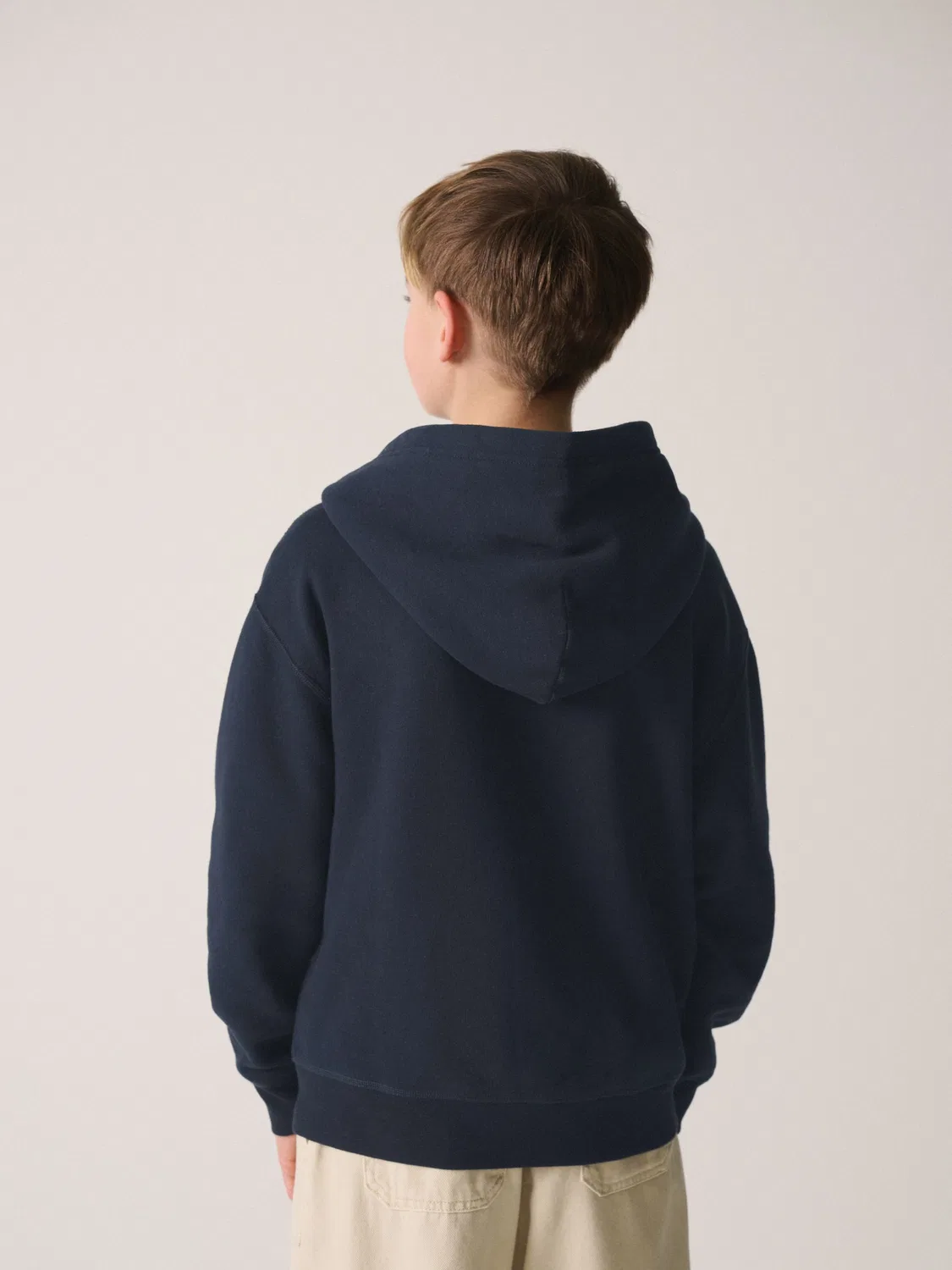 Худи с капюшоном на молнии, Regular Superdry, синий — фото 3