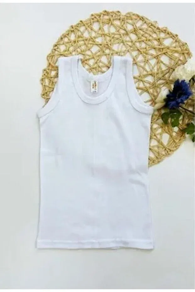 Детское для мальчиков лонгслив с толстой лямкой Çeçen Home, White