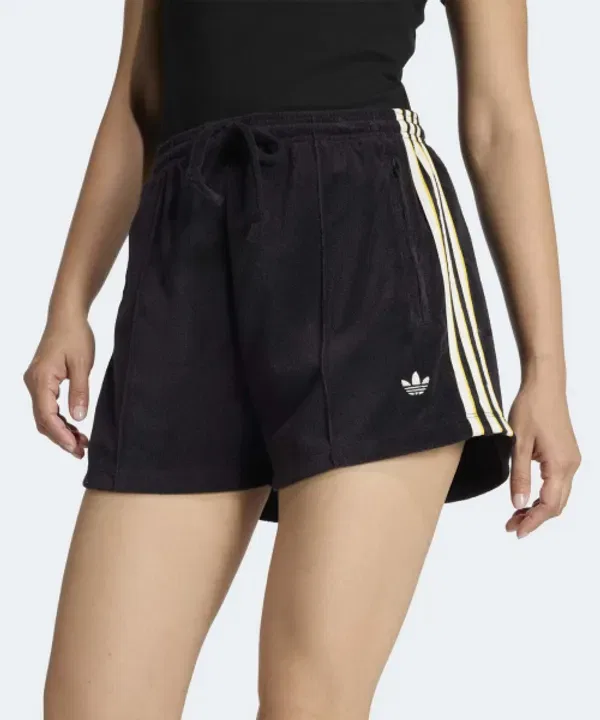 Шорты из махровой ткани Firebird, Adidas, черный — фото 3