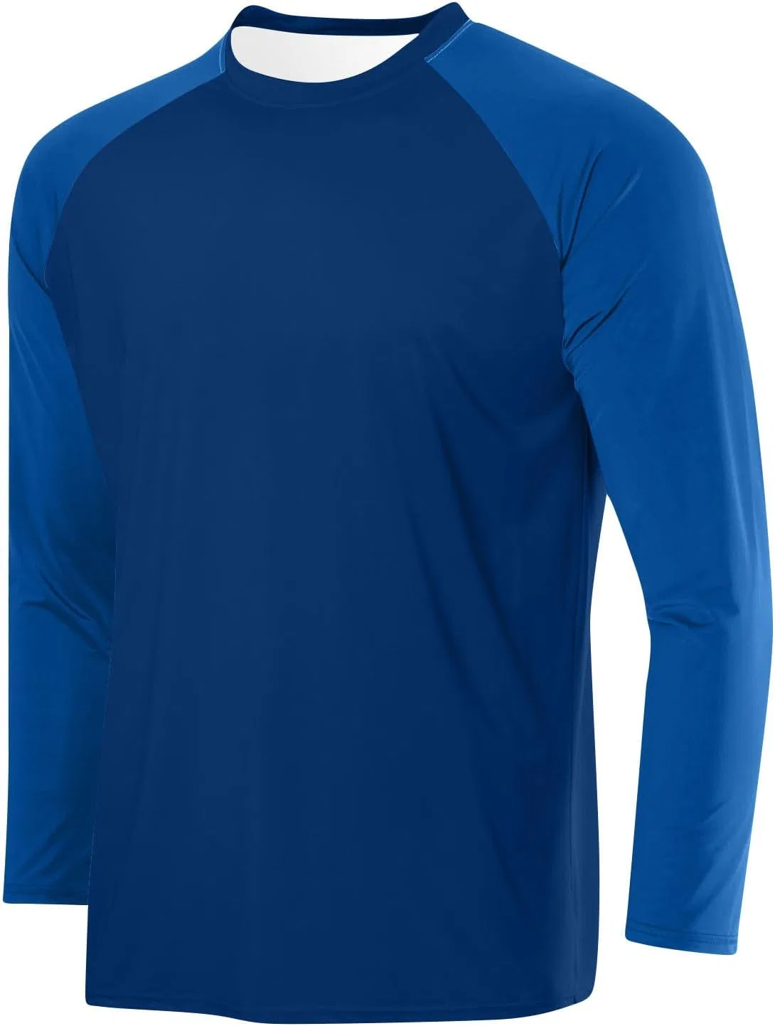 Мужская футболка с цветовым блоком Long Sleeve Tee, Blue