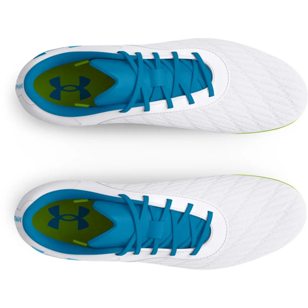 Детские футбольные бутсы для мальчиков Magnetic Select 3 Under Armour, White — фото 4