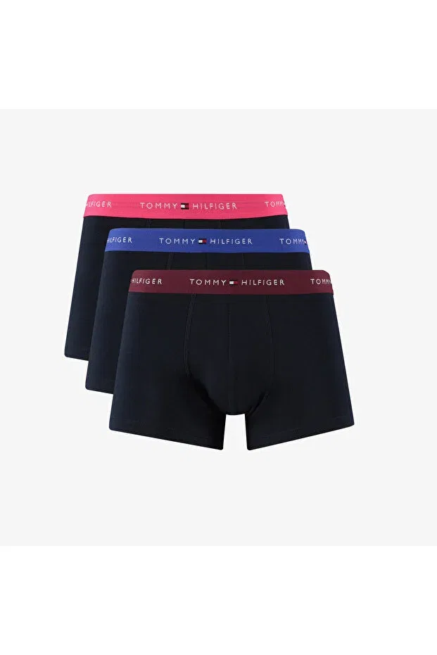 Мужские боксеры с принтом 3 шт Tommy Hilfiger, Pink