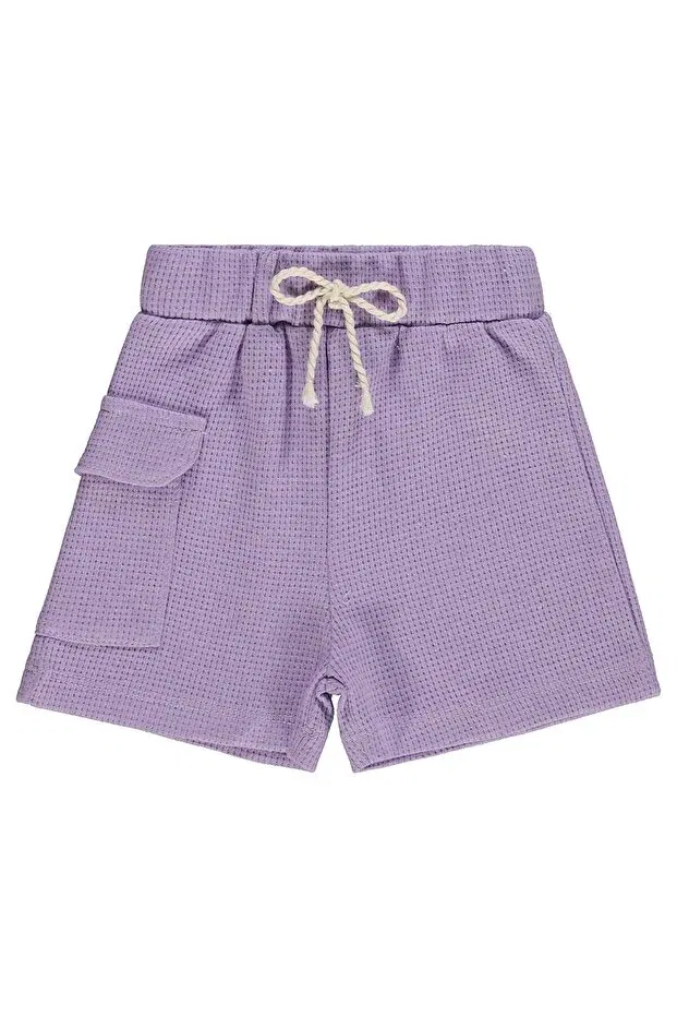 Детские шорты для девочек хлопковые Civil Baby, Lilac
