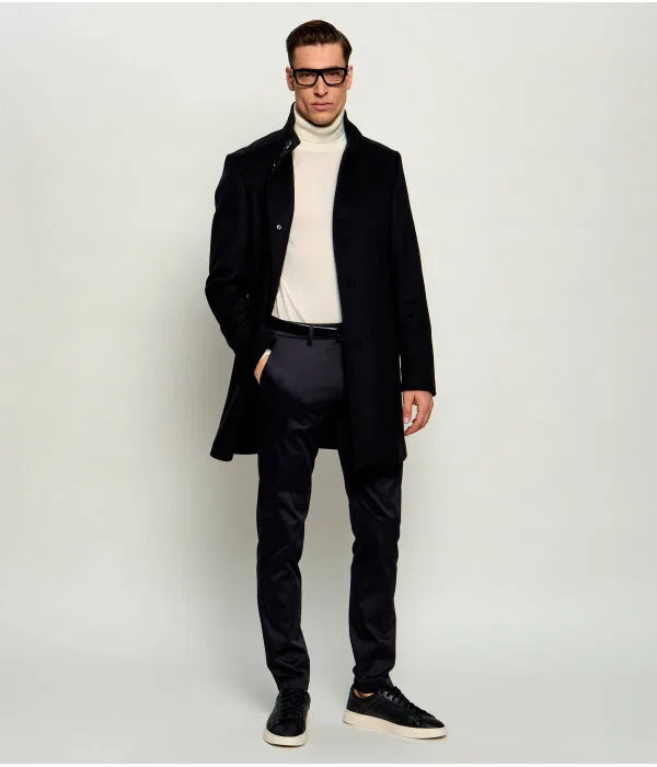 Мужские брюки чинос Slim Fit BOSS, черный — фото 2