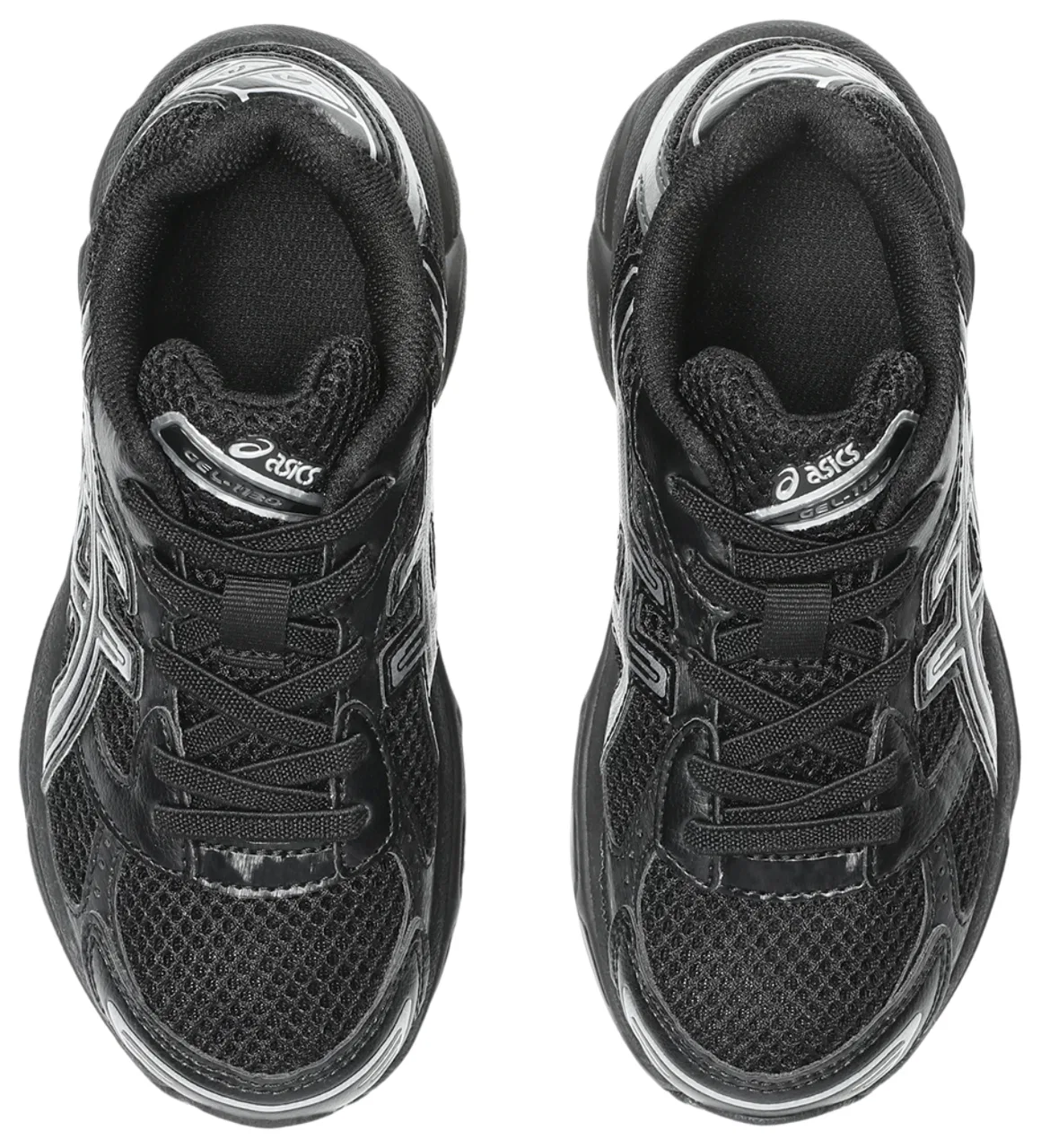 Кроссовки для мальчиков GEL-1130 ASICS, цвет Black/Pure Silver — фото 4