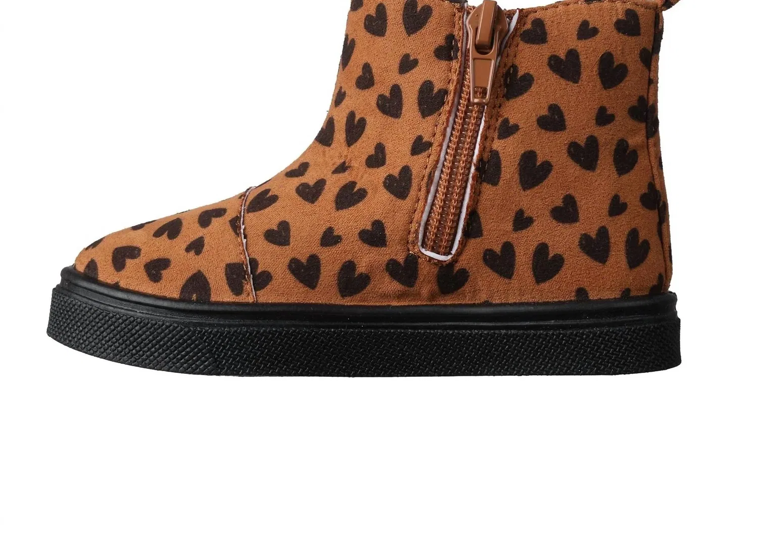 Детские ботинки для девочек на плоском ходу Colette Bootie Oomphies, коричневый — фото 4