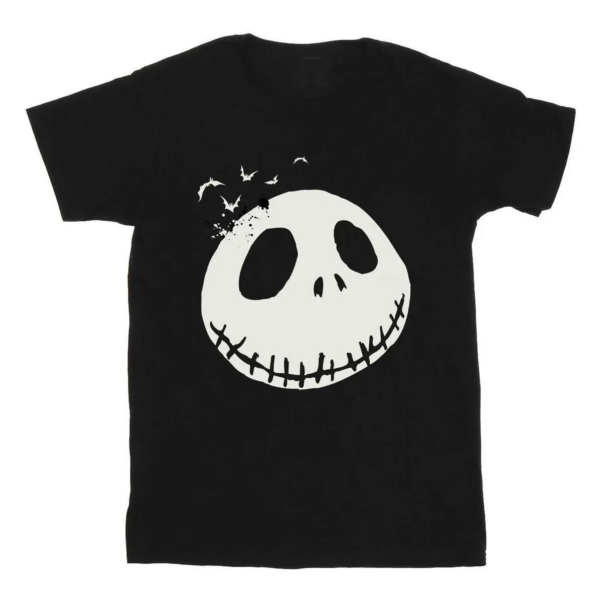 Футболка с принтом Jack Skellington The Nightmare Before Christmas, Black