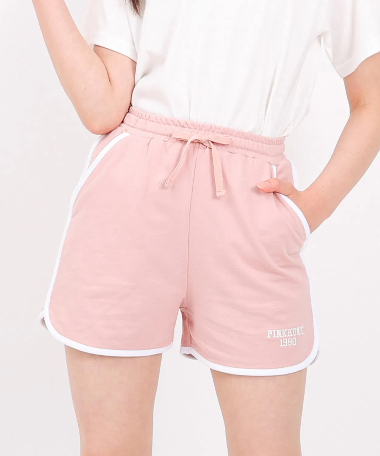 Детские шорты с кантом PINKHUNT, Baby Pink