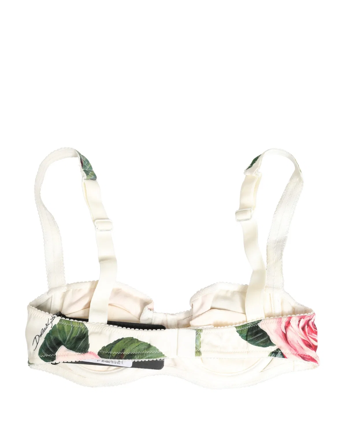Женское бюстгальтеры на косточках с цветочным принтом Multicolor Floral Semi-Pad Underwire Dolce & Gabbana, Multicolor — фото 3