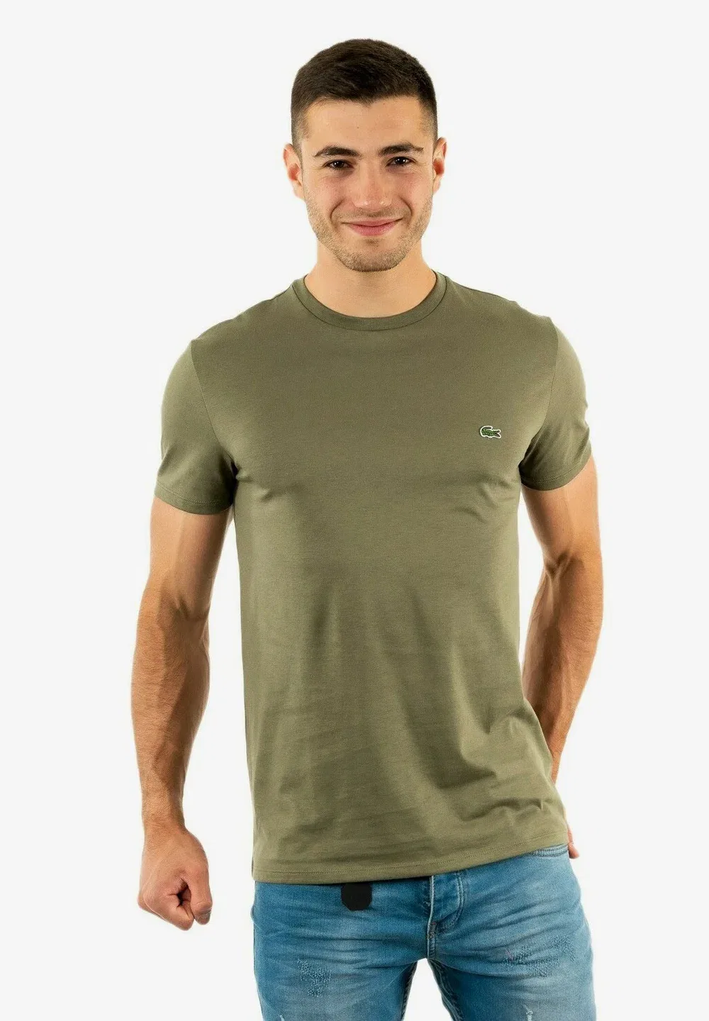Простая футболка Lacoste, Vert