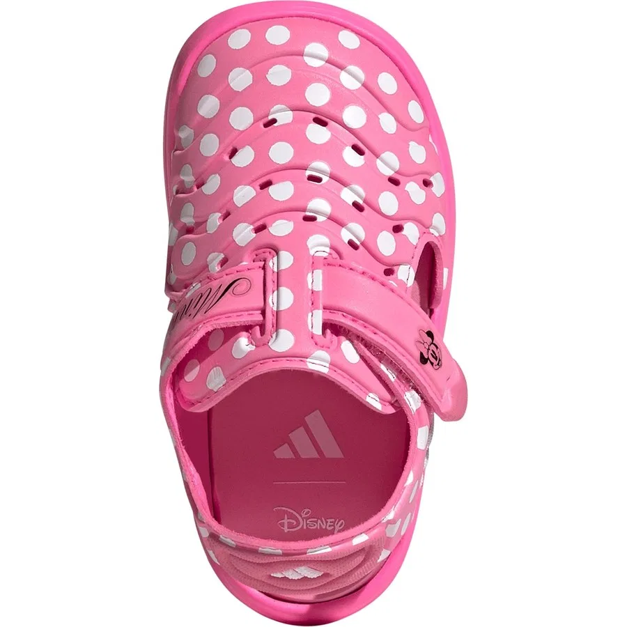 Сандалии с принтом Minnie Mouse adidas Disney, Розовый — фото 3