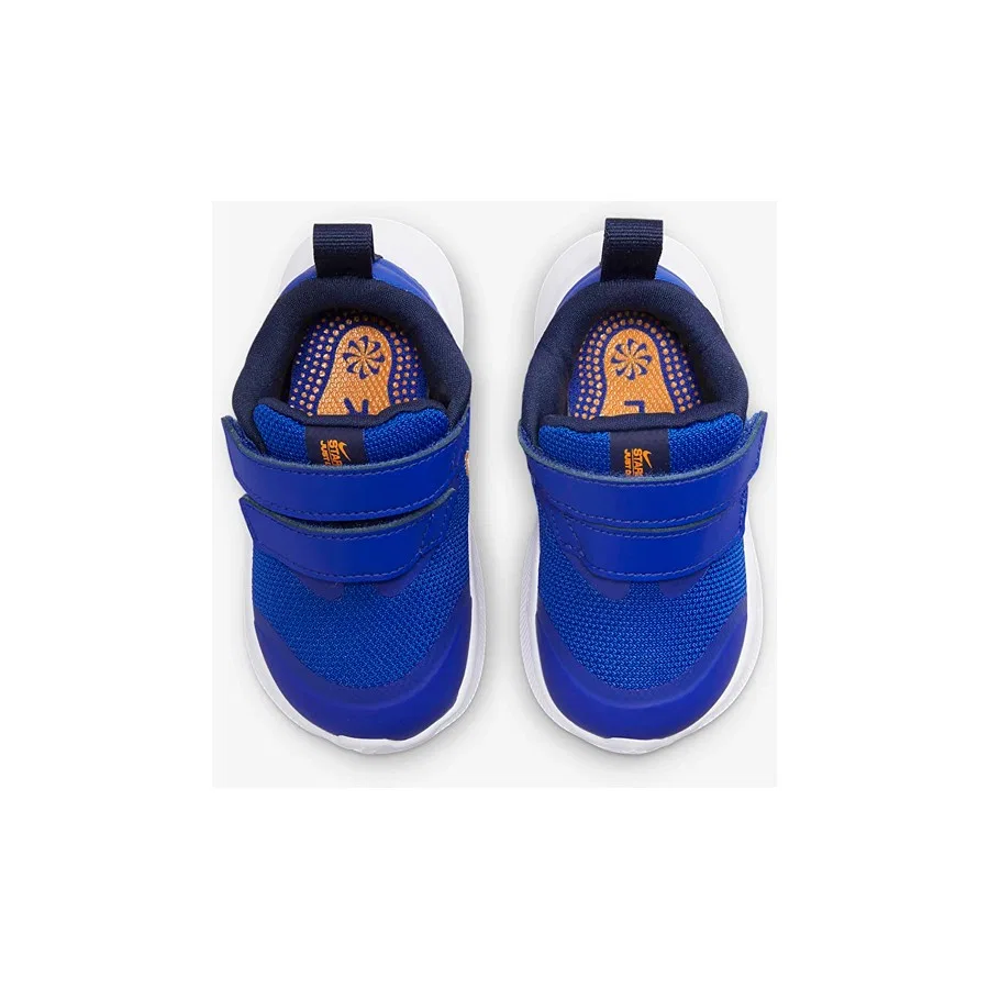 Детские кроссовки с двумя липучками Nike Star Runner 3, Синий — фото 4