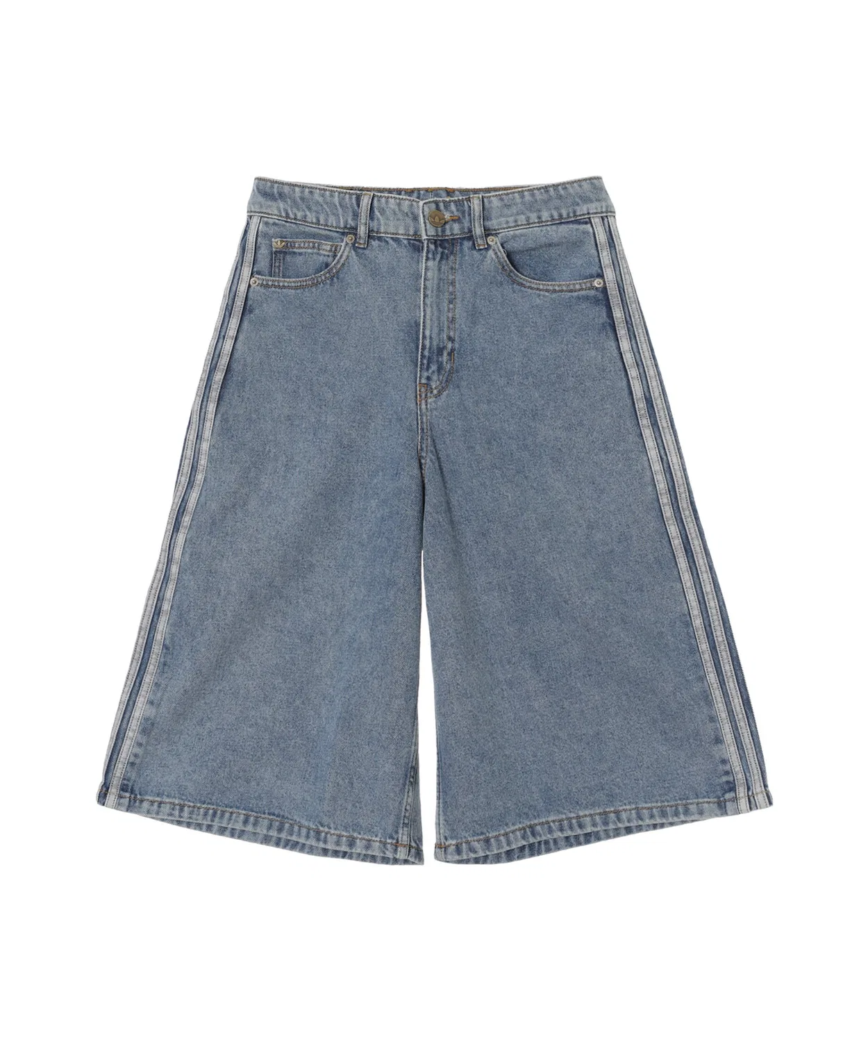 Мужские джинсовые шорты свободного кроя FIREBIRD JORTS DENIM KQ6478 Adidas, Blue — фото 2