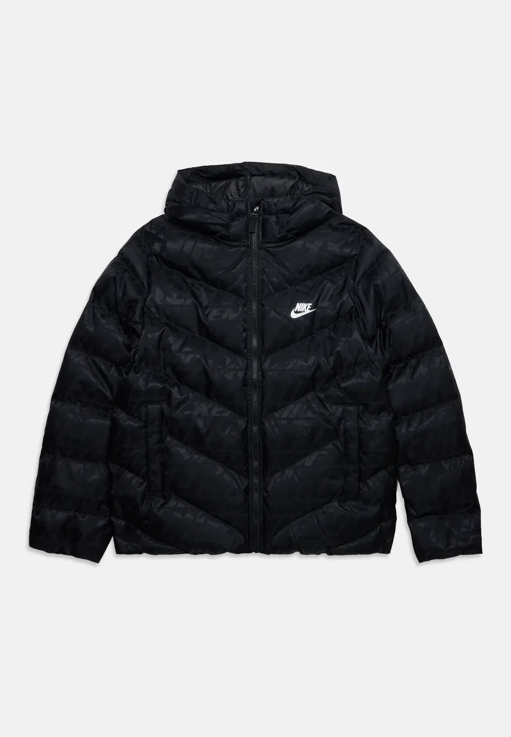Пуховая куртка унисекс - зимняя куртка Nike Sportswear, Black/White