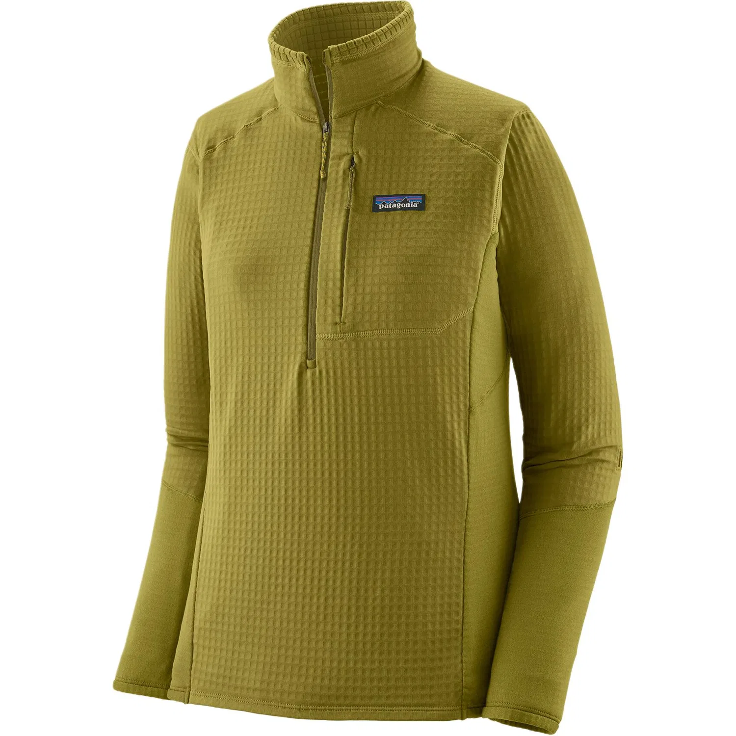 Женская флисовая куртка R1 Fleece Recycled Wool/WLWT Patagonia, Recycled Wool/WLWT — фото 2