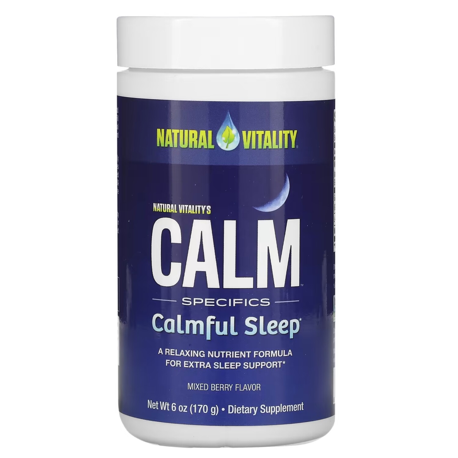

Natural Vitality CALM Specifics добавка для спокойного сна со вкусом ягод, 170 г