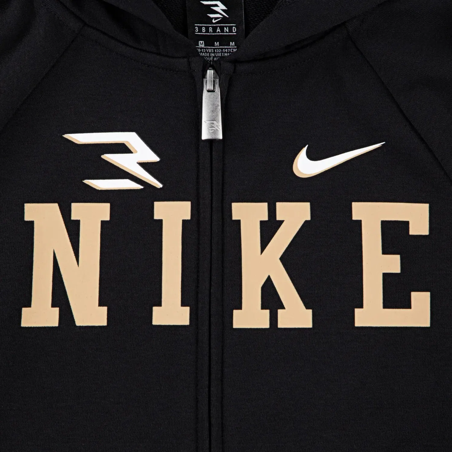 Детское худи с капюшоном Collegiate Nike, Schwarz — фото 3