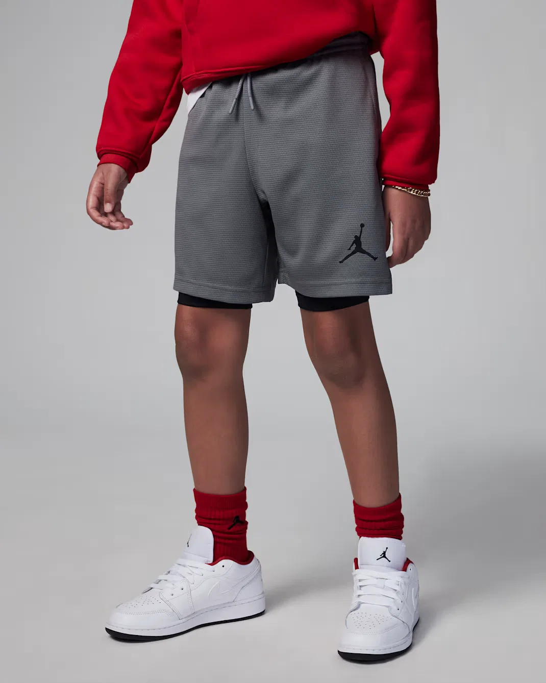 Тренировочные шорты Dri-FIT для детей постарше Jordan, Smoke Grey