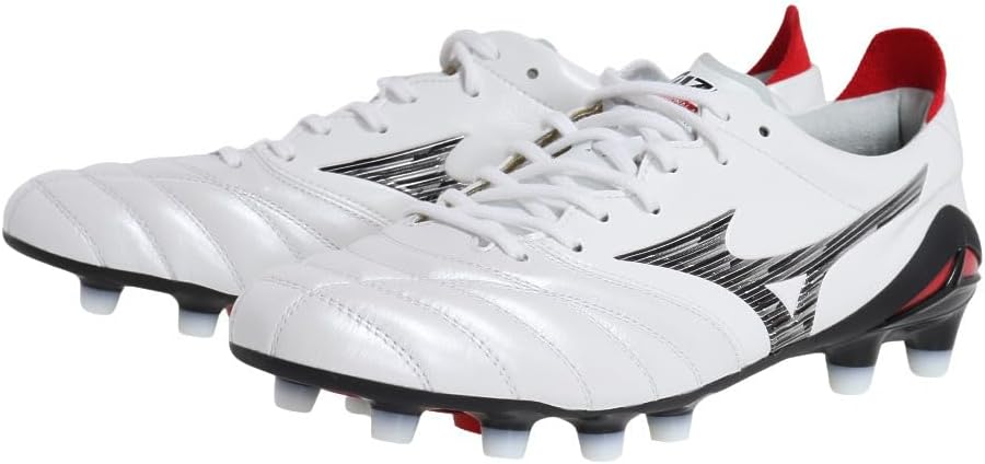 

Футбольные бутсы Mizuno MORELIA NEO IV Japan Morelia Neo 4 Japan P1GA233009 для мужчин, ширина 2E, бело-черные MIZUNO