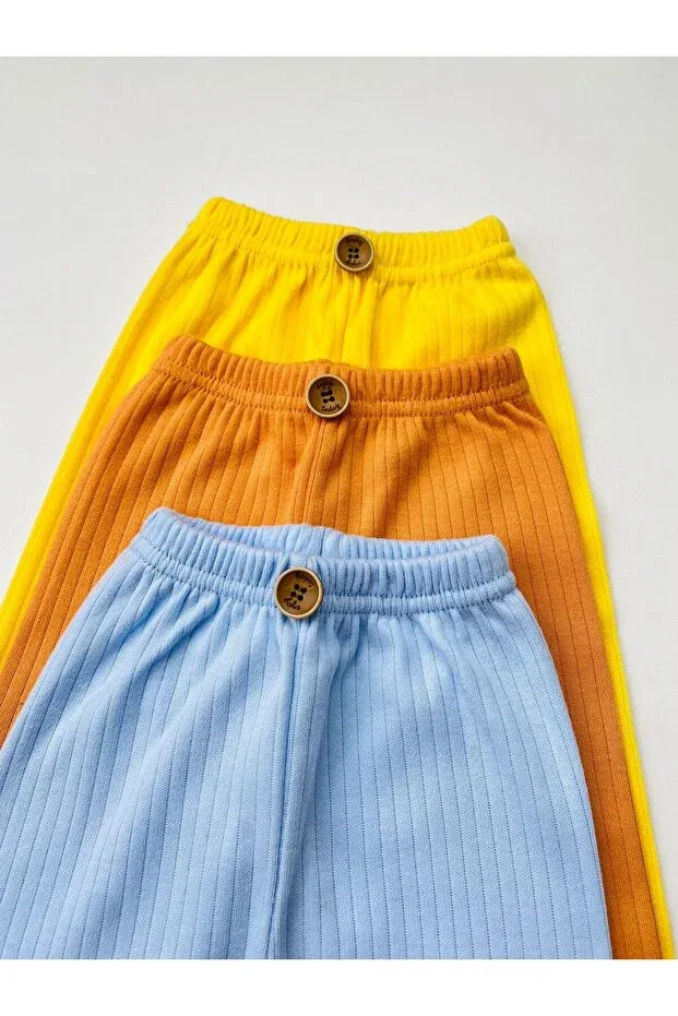 Детские брюки для девочек с принтом Basics Efu Baby, Multicolored — фото 2
